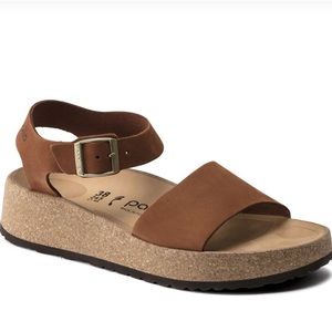 Birkenstock Glenda Nubuck Leather Sandals